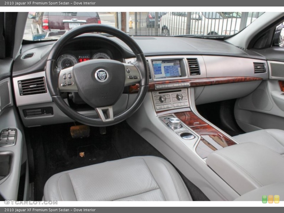 Dove Interior Prime Interior for the 2010 Jaguar XF Premium Sport Sedan #76569219