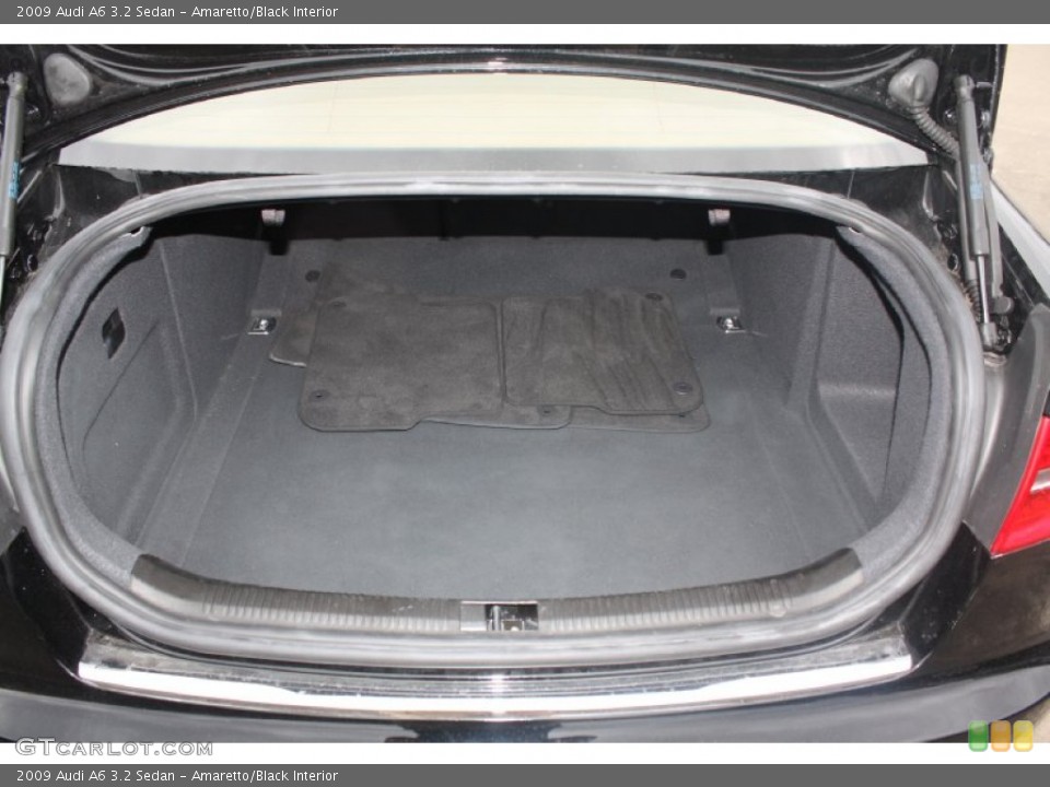 Amaretto/Black Interior Trunk for the 2009 Audi A6 3.2 Sedan #76569850