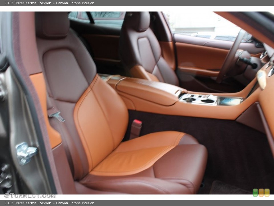 Canyon Tritone Interior Front Seat for the 2012 Fisker Karma EcoSport #76570066