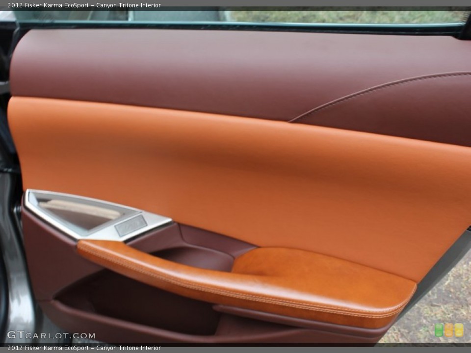 Canyon Tritone Interior Door Panel for the 2012 Fisker Karma EcoSport #76570113