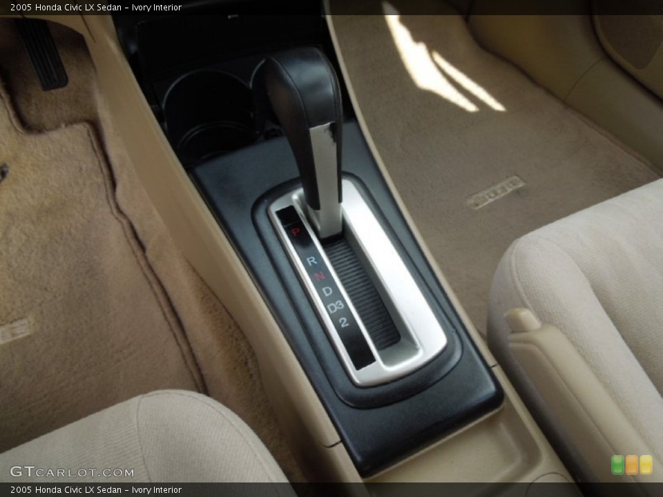 Ivory Interior Transmission for the 2005 Honda Civic LX Sedan #76570133