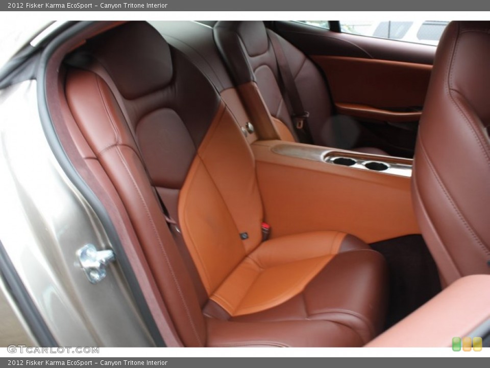 Canyon Tritone Interior Rear Seat for the 2012 Fisker Karma EcoSport #76570134