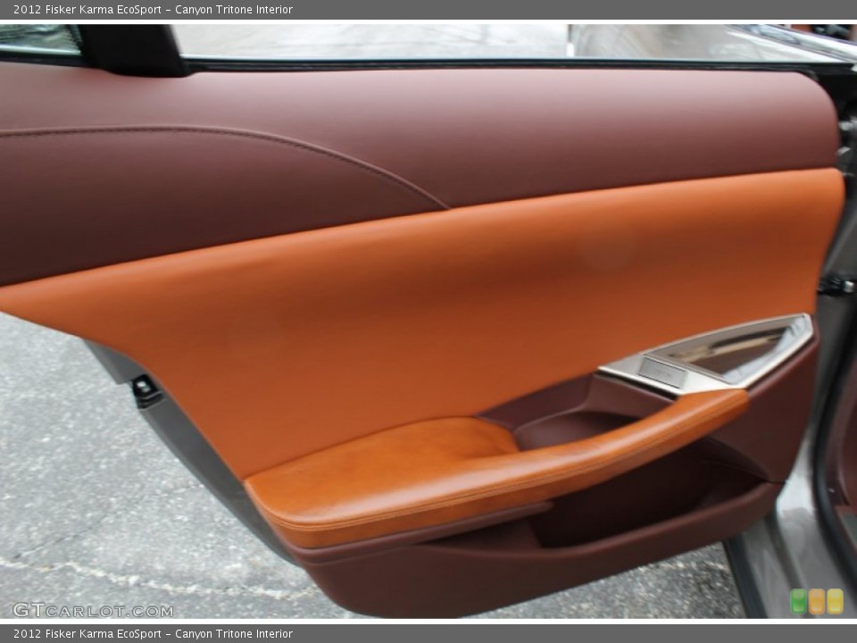 Canyon Tritone Interior Door Panel for the 2012 Fisker Karma EcoSport #76570180