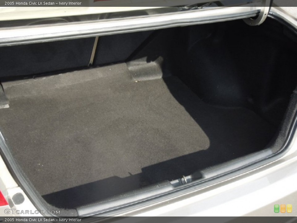 Ivory Interior Trunk for the 2005 Honda Civic LX Sedan #76570272