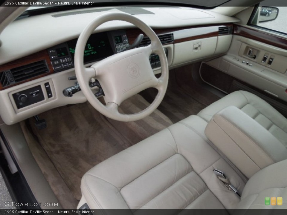 Neutral Shale Interior Prime Interior for the 1996 Cadillac DeVille Sedan #76574544