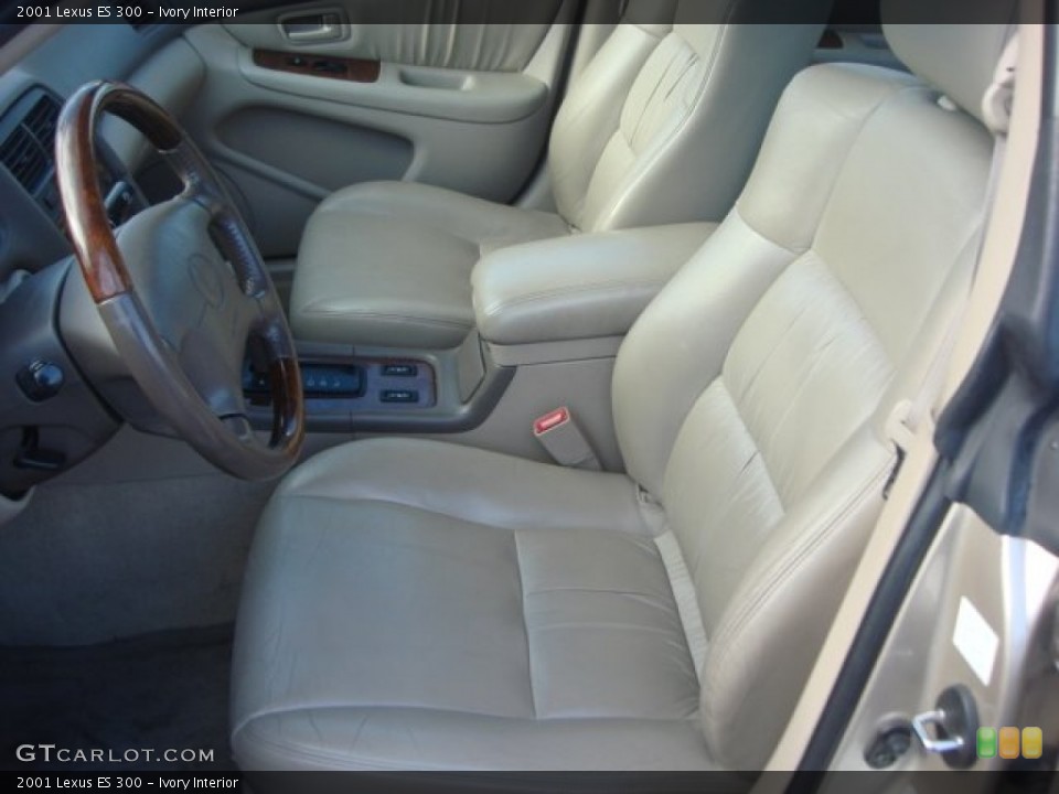 Ivory 2001 Lexus ES Interiors