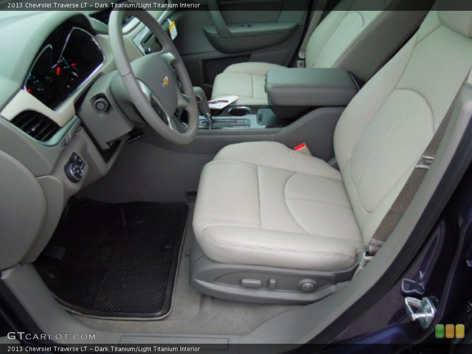 Dark Titanium/Light Titanium Interior Front Seat for the 2013 Chevrolet Traverse LT #76576387