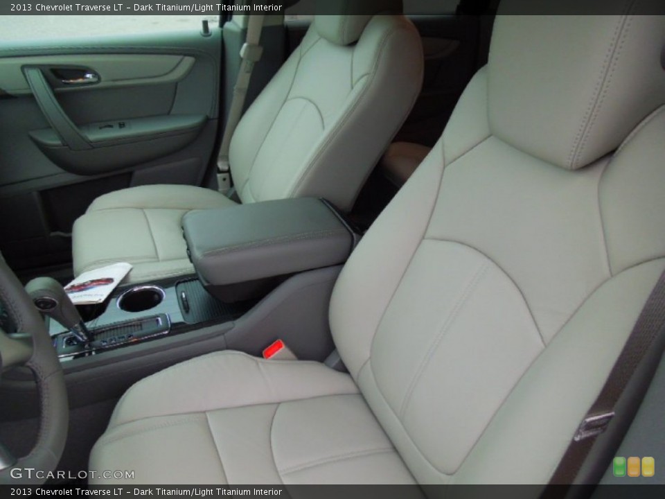 Dark Titanium/Light Titanium Interior Front Seat for the 2013 Chevrolet Traverse LT #76576405