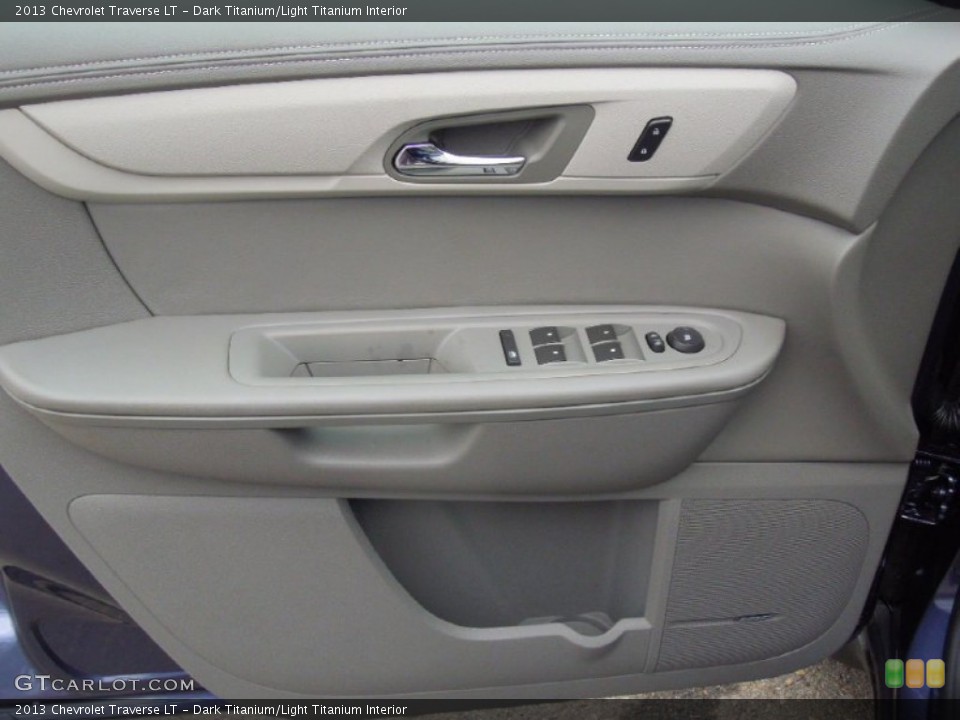 Dark Titanium/Light Titanium Interior Door Panel for the 2013 Chevrolet Traverse LT #76576423