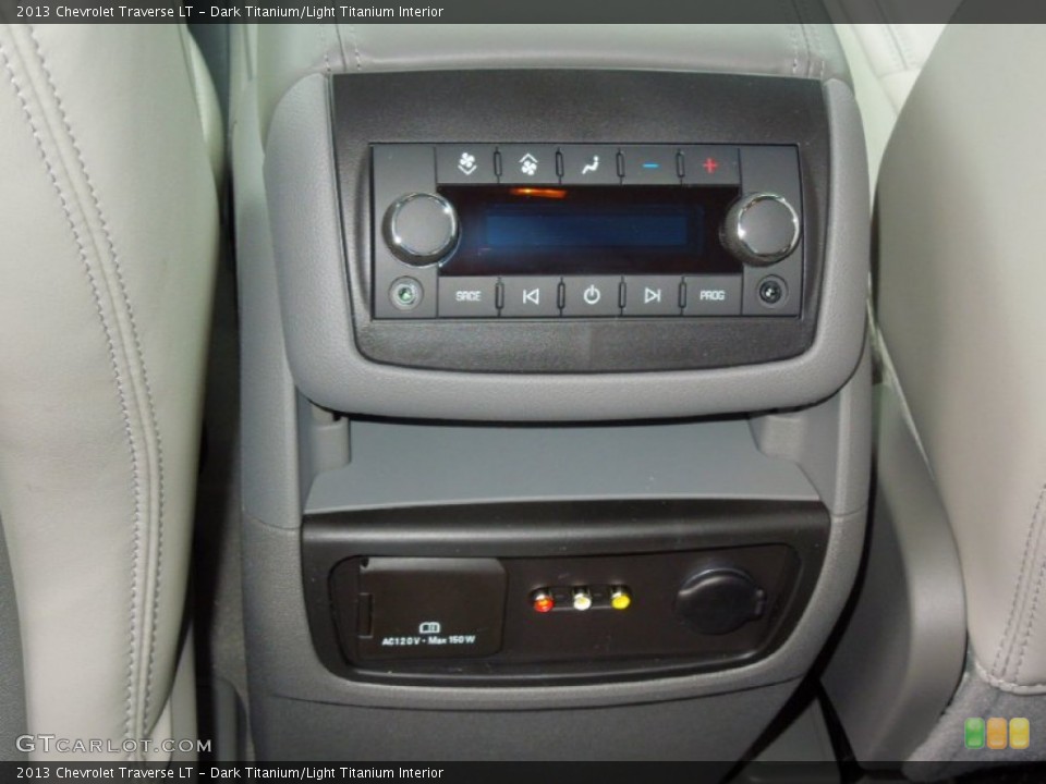 Dark Titanium/Light Titanium Interior Controls for the 2013 Chevrolet Traverse LT #76576641