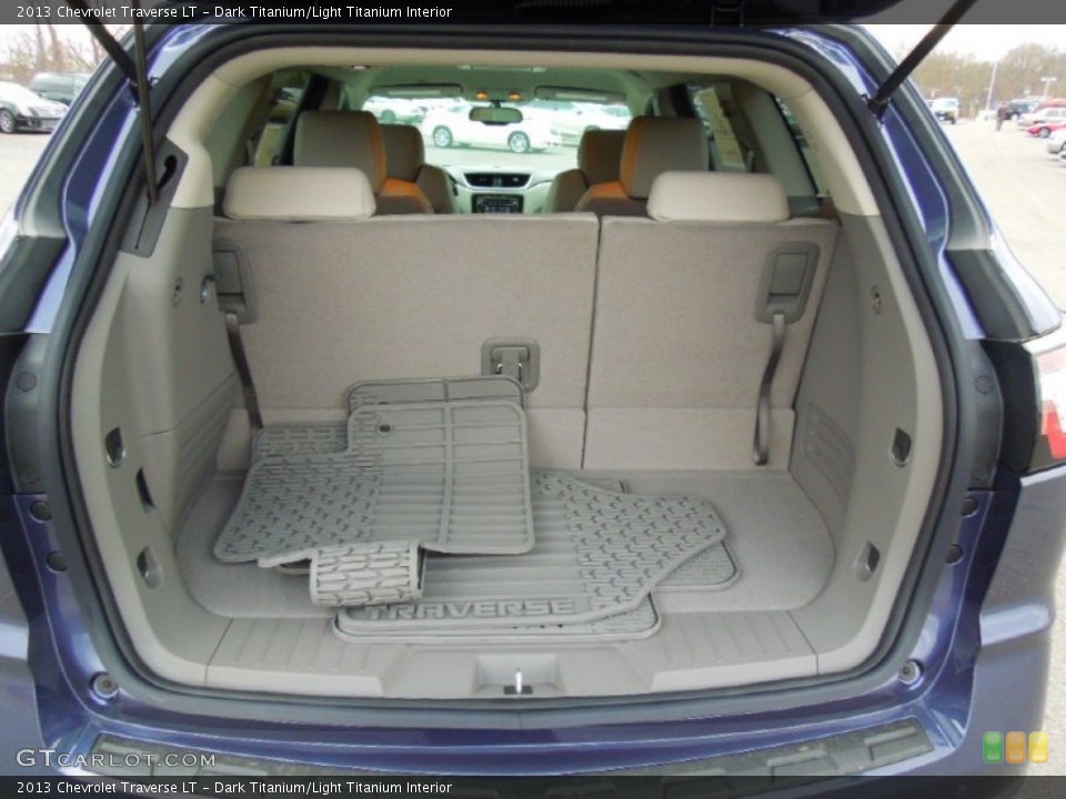 Dark Titanium/Light Titanium Interior Trunk for the 2013 Chevrolet Traverse LT #76576667