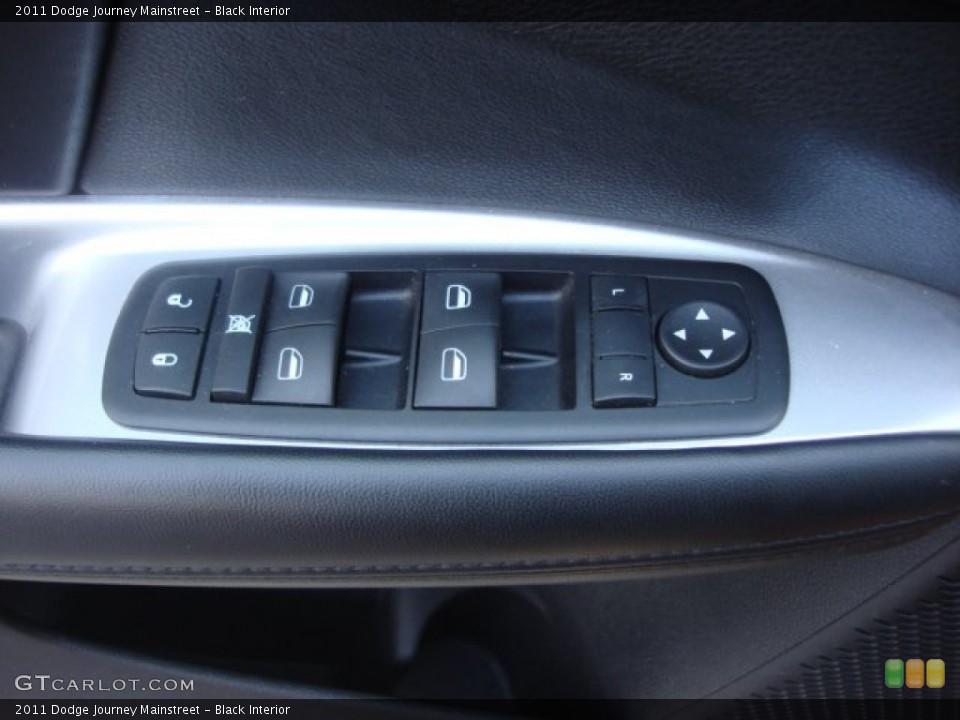 Black Interior Controls for the 2011 Dodge Journey Mainstreet #76576769