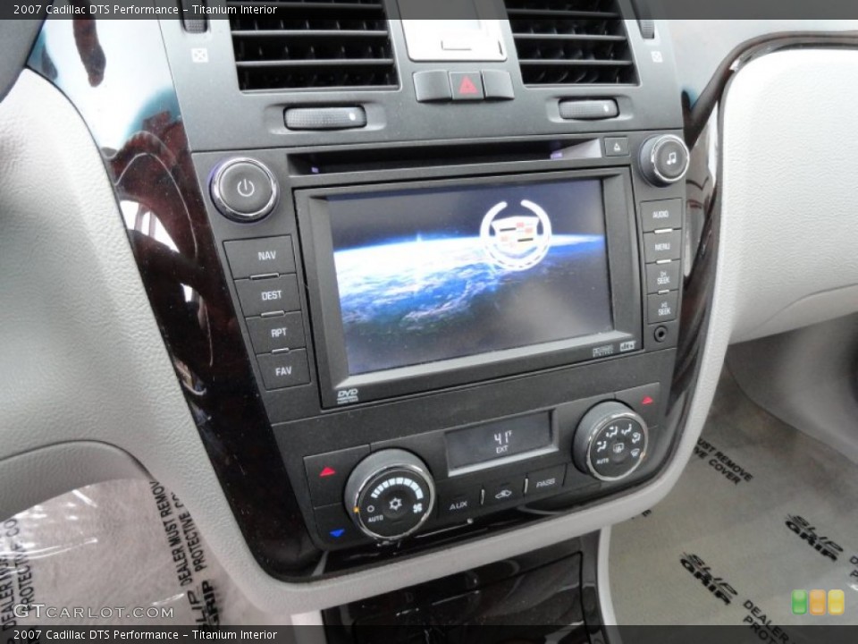 Titanium Interior Controls for the 2007 Cadillac DTS Performance #76577998