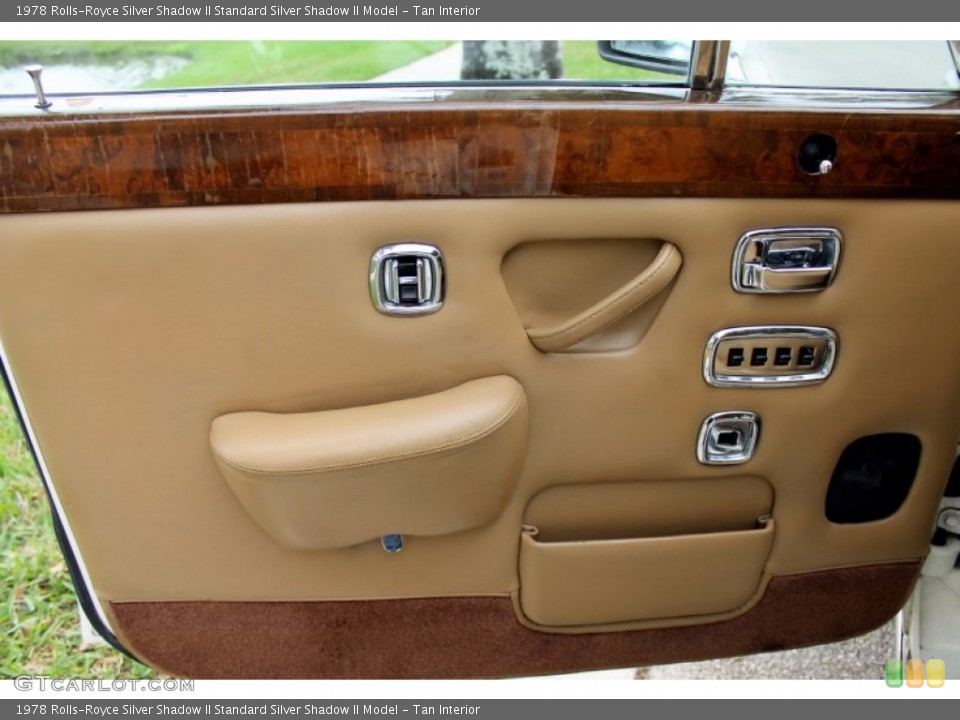 Tan Interior Door Panel for the 1978 Rolls-Royce Silver Shadow II  #76579095