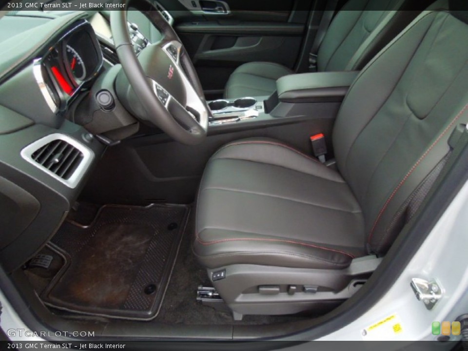 Jet Black Interior Front Seat for the 2013 GMC Terrain SLT #76579246