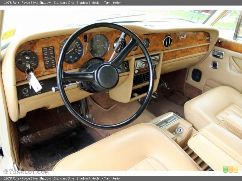 Tan Interior Photo for the 1978 Rolls-Royce Silver Shadow II  #76579282