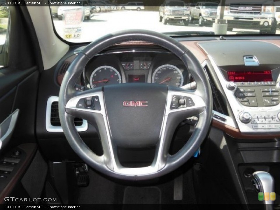 Brownstone Interior Steering Wheel for the 2010 GMC Terrain SLT #76579288