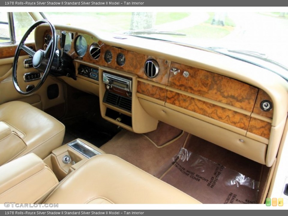 Tan Interior Dashboard for the 1978 Rolls-Royce Silver Shadow II  #76579305