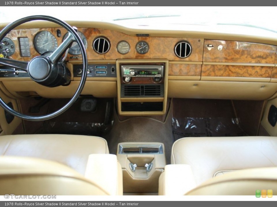 Tan Interior Dashboard for the 1978 Rolls-Royce Silver Shadow II  #76579330