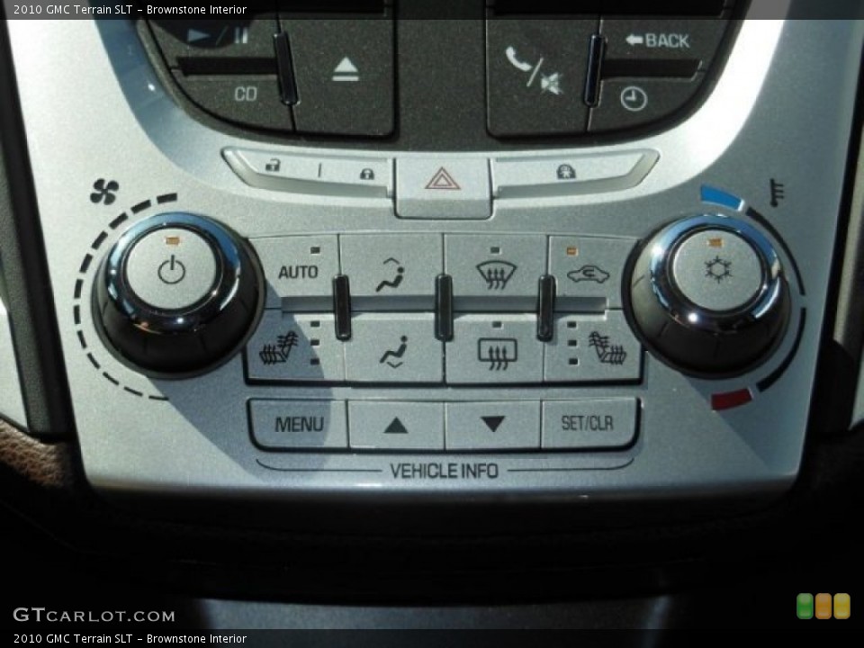 Brownstone Interior Controls for the 2010 GMC Terrain SLT #76579443