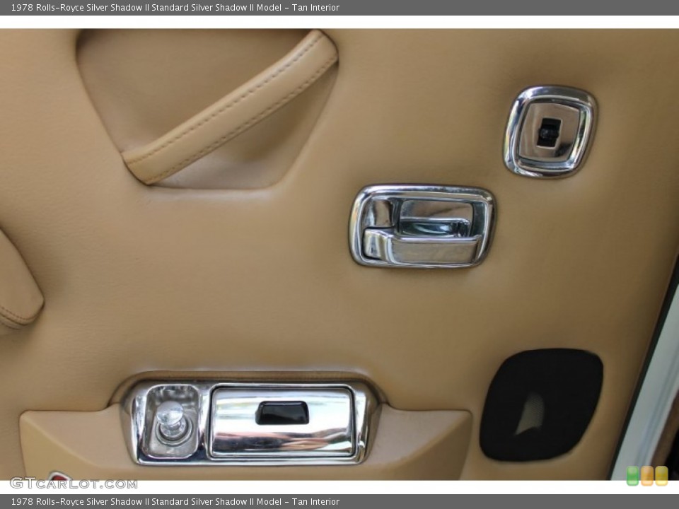 Tan Interior Controls for the 1978 Rolls-Royce Silver Shadow II  #76579836