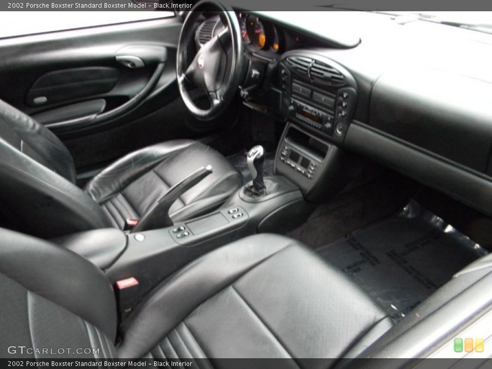 Black Interior Photo for the 2002 Porsche Boxster  #76580927