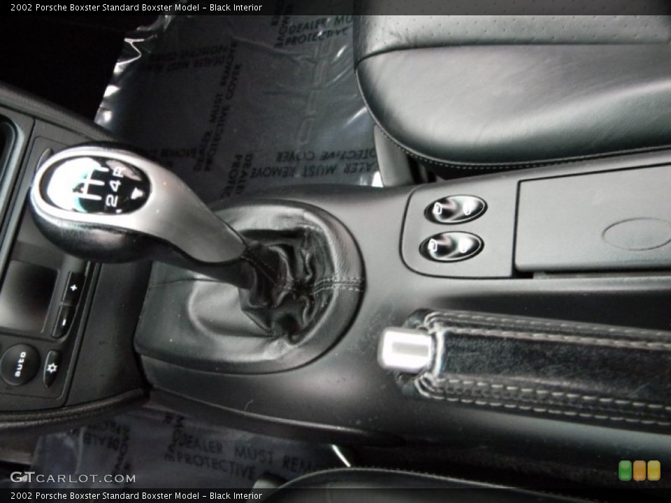 Black Interior Transmission for the 2002 Porsche Boxster  #76581247