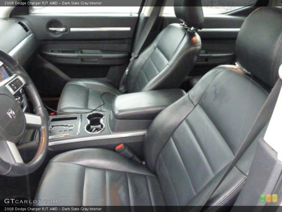 Dark Slate Gray Interior Front Seat for the 2008 Dodge Charger R/T AWD #76581960