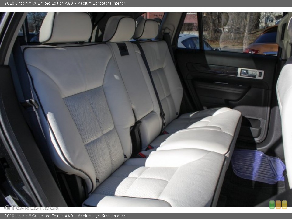 Medium Light Stone Interior Rear Seat for the 2010 Lincoln MKX Limited Edition AWD #76582896