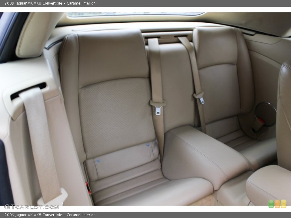 Caramel Interior Rear Seat for the 2009 Jaguar XK XK8 Convertible #76583536