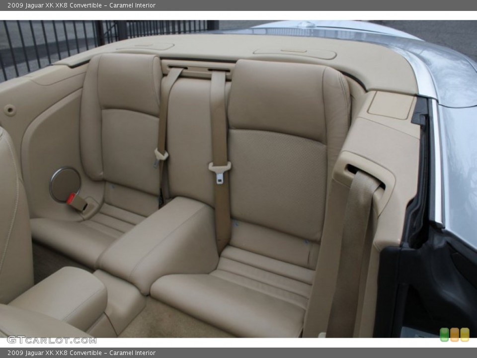 Caramel Interior Rear Seat for the 2009 Jaguar XK XK8 Convertible #76583674