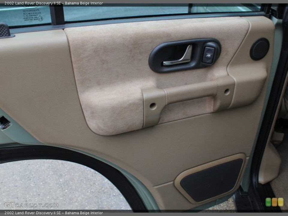 Bahama Beige Interior Door Panel for the 2002 Land Rover Discovery II SE #76583941