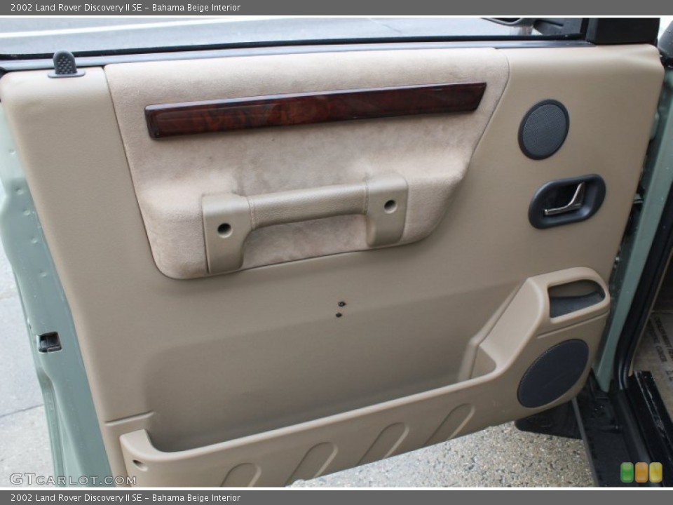 Bahama Beige Interior Door Panel for the 2002 Land Rover Discovery II SE #76583983