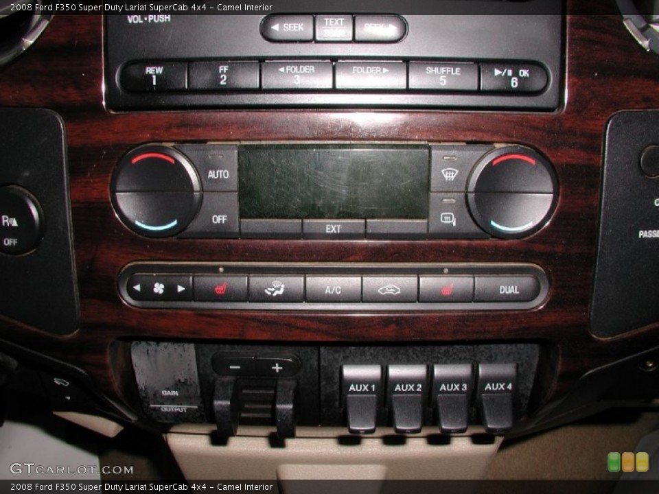 Camel Interior Controls for the 2008 Ford F350 Super Duty Lariat SuperCab 4x4 #76584031