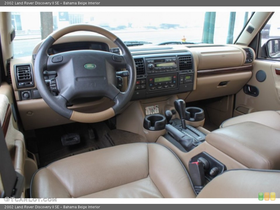 Bahama Beige 2002 Land Rover Discovery II Interiors
