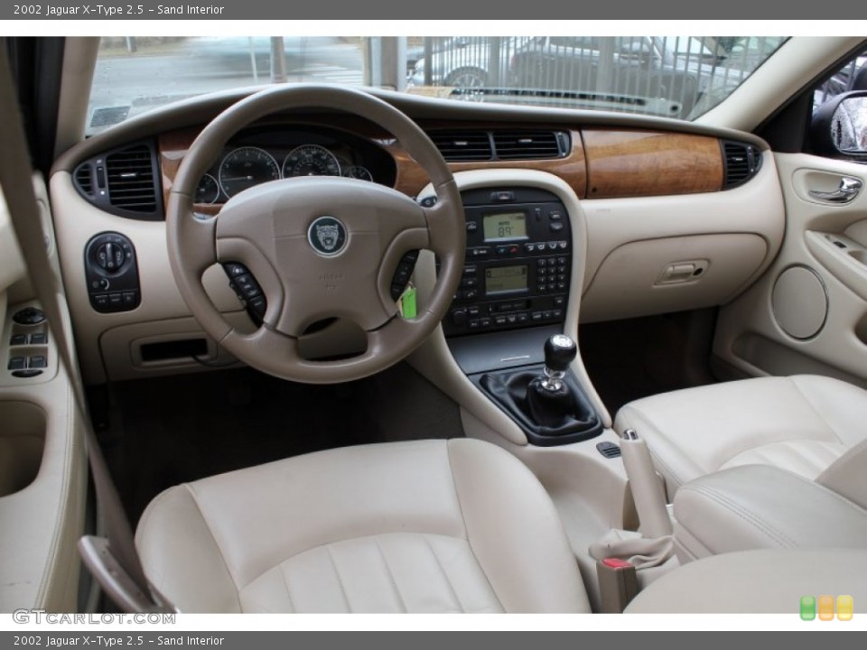 Sand Interior Prime Interior for the 2002 Jaguar X-Type 2.5 #76584718
