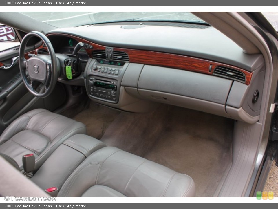 Dark Gray Interior Dashboard for the 2004 Cadillac DeVille Sedan #76586840