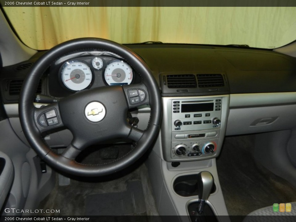 Gray Interior Dashboard for the 2006 Chevrolet Cobalt LT Sedan #76588647