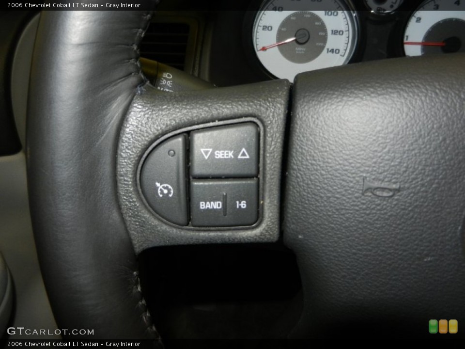 Gray Interior Controls for the 2006 Chevrolet Cobalt LT Sedan #76588714