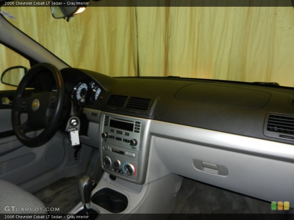Gray Interior Dashboard for the 2006 Chevrolet Cobalt LT Sedan #76588921