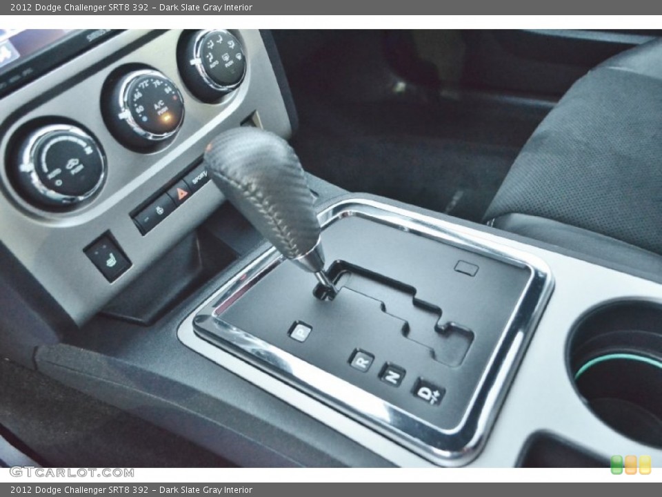 Dark Slate Gray Interior Transmission for the 2012 Dodge Challenger SRT8 392 #76591398