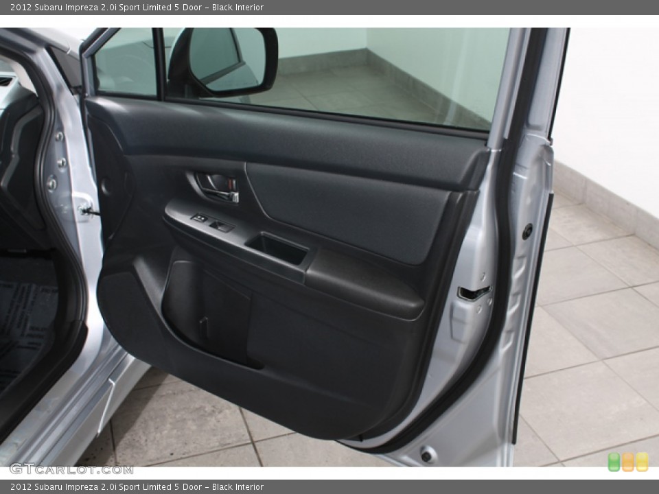 Black Interior Door Panel for the 2012 Subaru Impreza 2.0i Sport Limited 5 Door #76591516