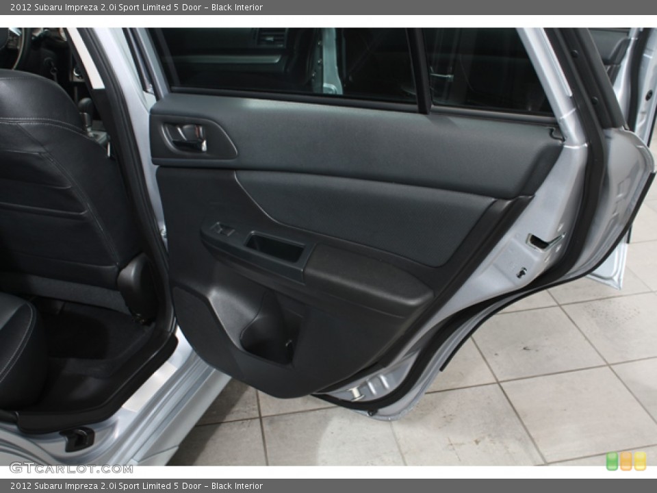 Black Interior Door Panel for the 2012 Subaru Impreza 2.0i Sport Limited 5 Door #76591546