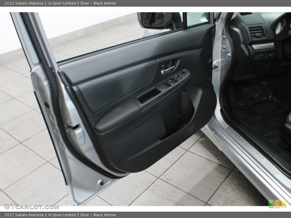 Black Interior Door Panel for the 2012 Subaru Impreza 2.0i Sport Limited 5 Door #76591597