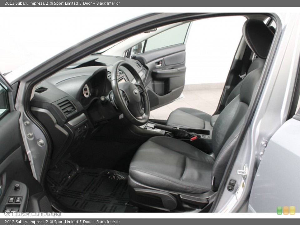 Black Interior Photo for the 2012 Subaru Impreza 2.0i Sport Limited 5 Door #76591660