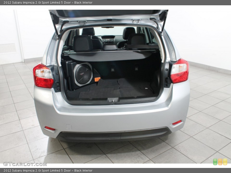Black Interior Trunk for the 2012 Subaru Impreza 2.0i Sport Limited 5 Door #76591798