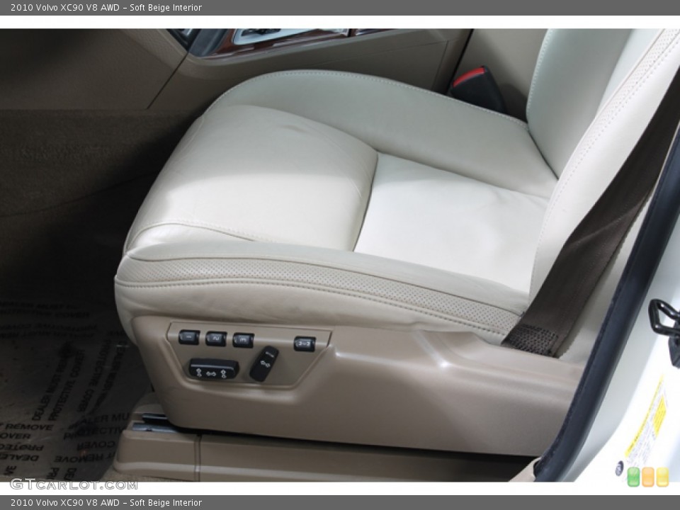 Soft Beige Interior Front Seat for the 2010 Volvo XC90 V8 AWD #76592638