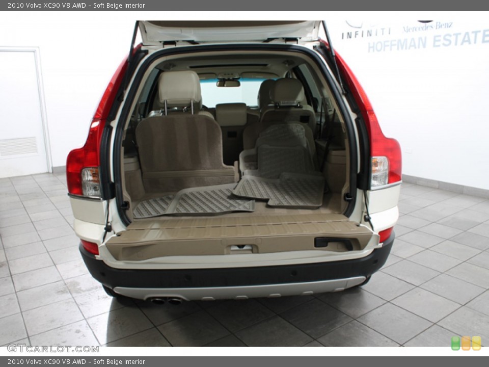 Soft Beige Interior Trunk for the 2010 Volvo XC90 V8 AWD #76592692