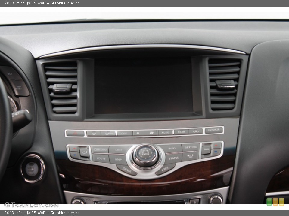 Graphite Interior Controls for the 2013 Infiniti JX 35 AWD #76594801