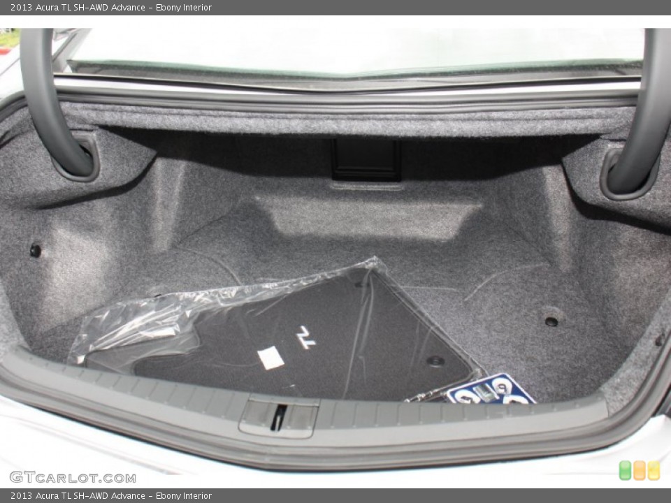 Ebony Interior Trunk for the 2013 Acura TL SH-AWD Advance #76595149